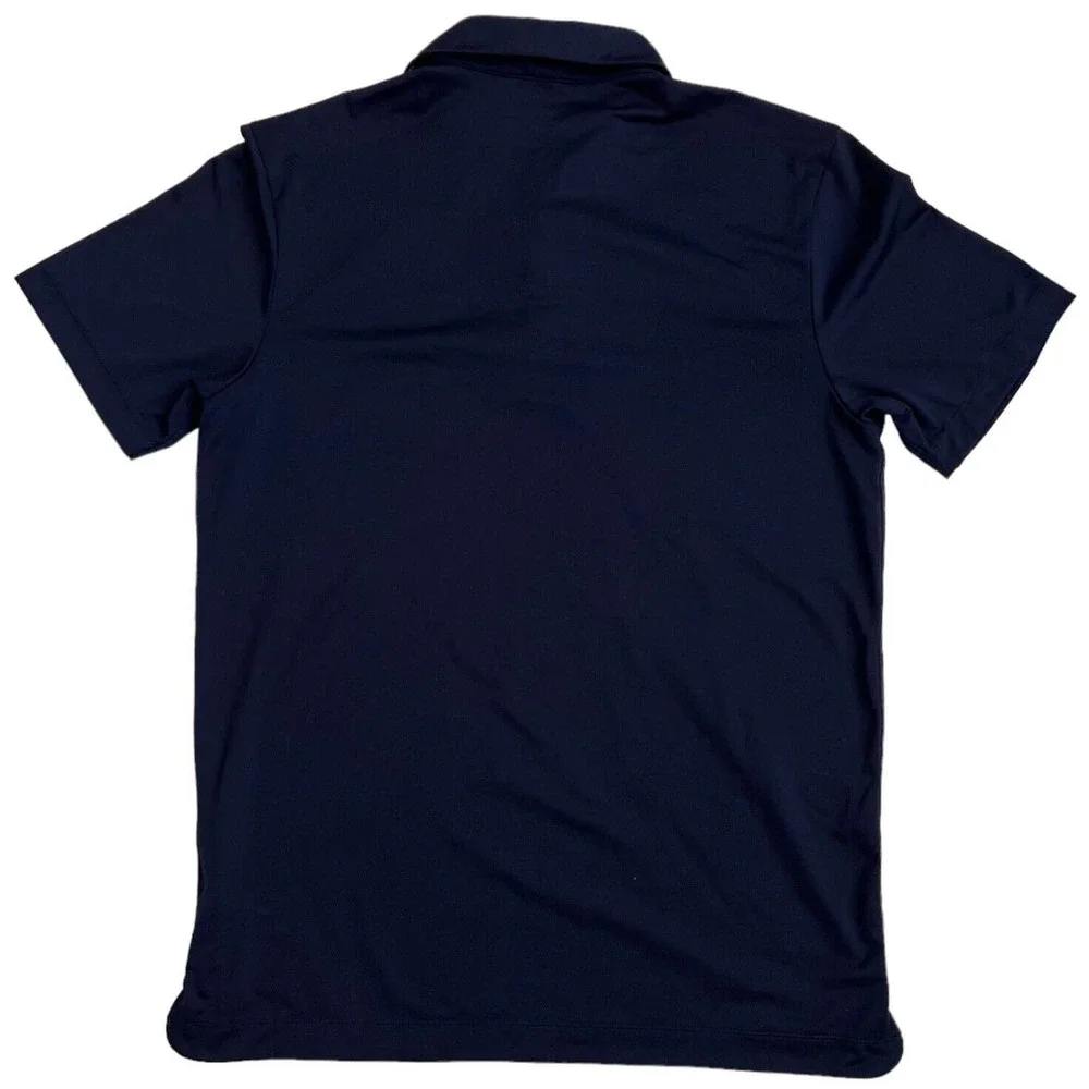 Nike‎ Shirt Men Size Medium Sport Golf Swing Blue Polo 508334-441 Dri-Fit - Picture 2 of 4